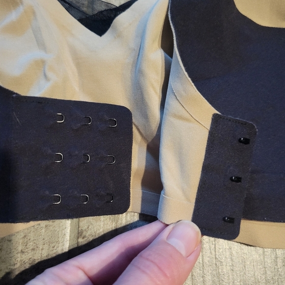 Honeylove Crossover Wireless Bra Black Size L - Picture 7 of 11